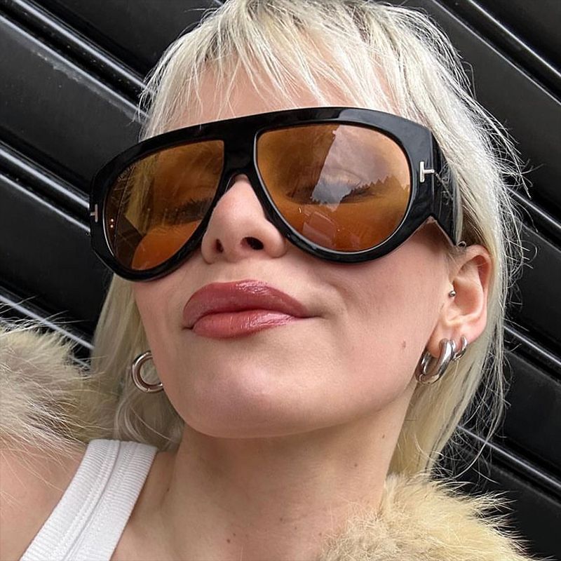 Women's fashionable oversized sunglasses in retro style Kalsten
