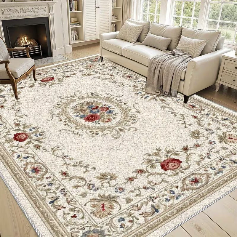Vintage Floral Pattern Area Rug Kalsten