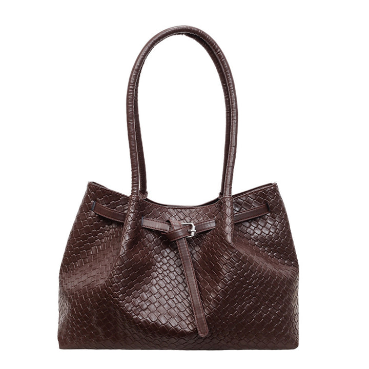 WoTextured Leather Tote Bag Kalsten