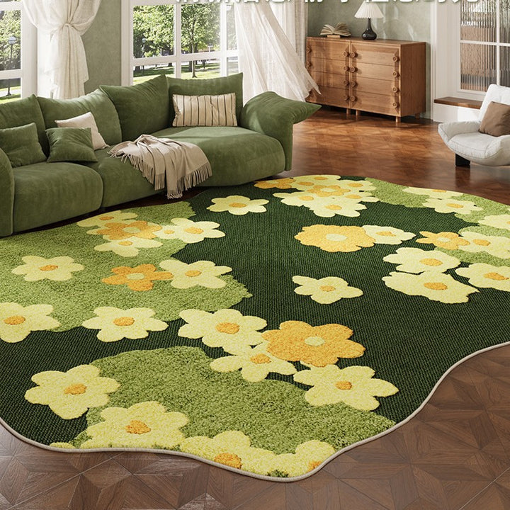 Floral Pattern Area Rug Kalsten