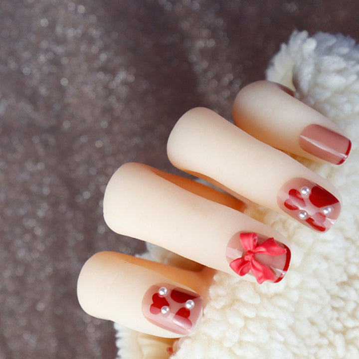 Elegant Decorative Press-On Nail Art