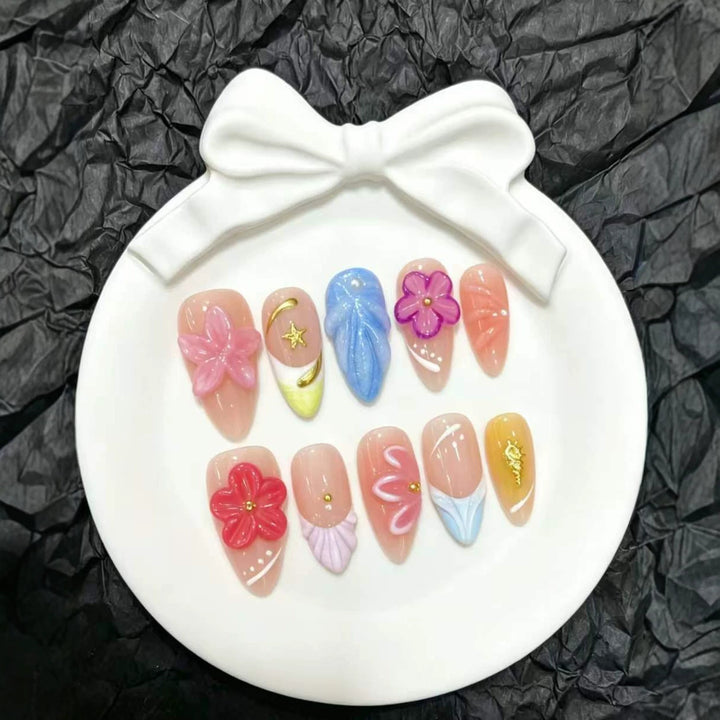 Artistic Press-On Nail Art Collection  1791773029