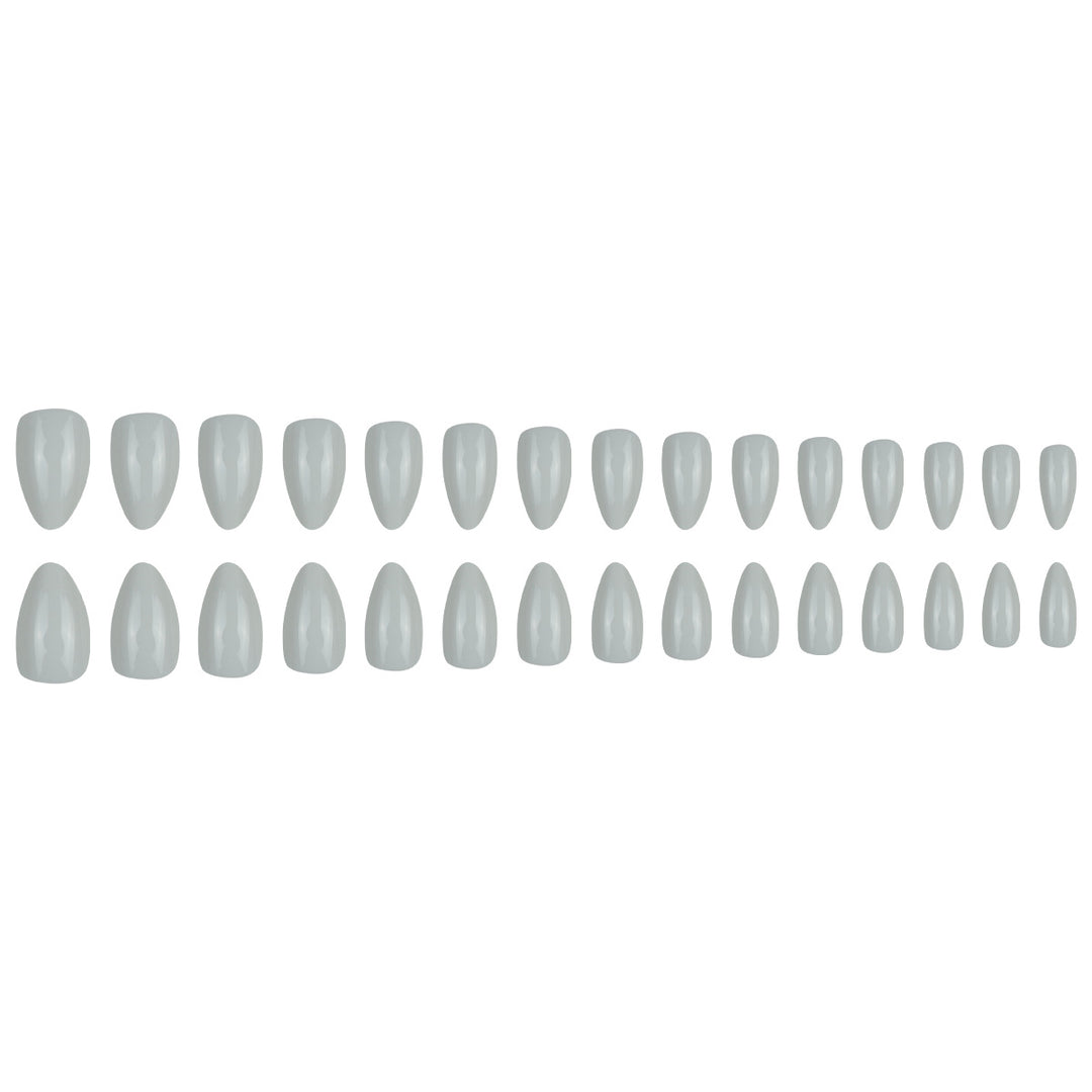 Elegant Glossy Almond-Shaped Press-On Nails Kalsten