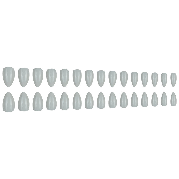 Elegant Glossy Almond-Shaped Press-On Nails Kalsten