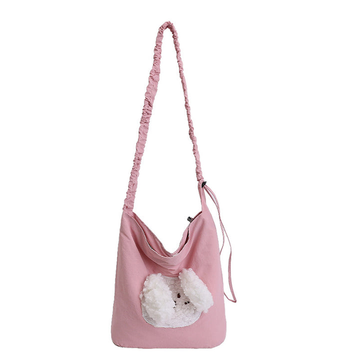 Playful Dog-Themed Shoulder Bag