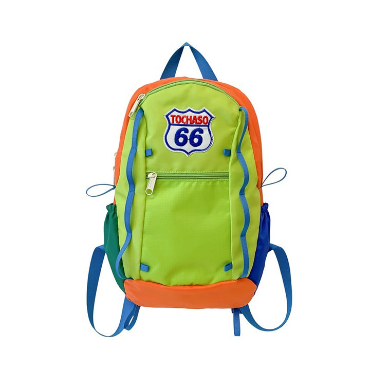Colorful Patchwork Backpack Kalsten