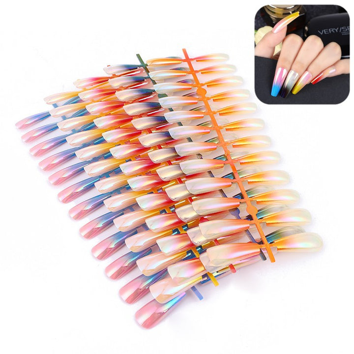 Artificial nails in elegant pearl shimmer Kalsten