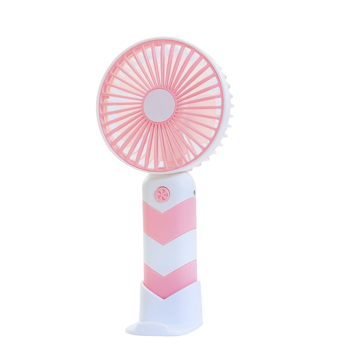 Women Portable Hand Fan with Flexible Stand and Powerful Battery Kalsten