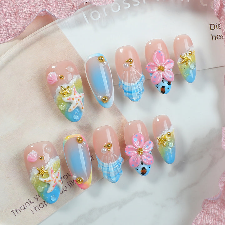 Creative Nail Art Set with Maritime Design Kalsten