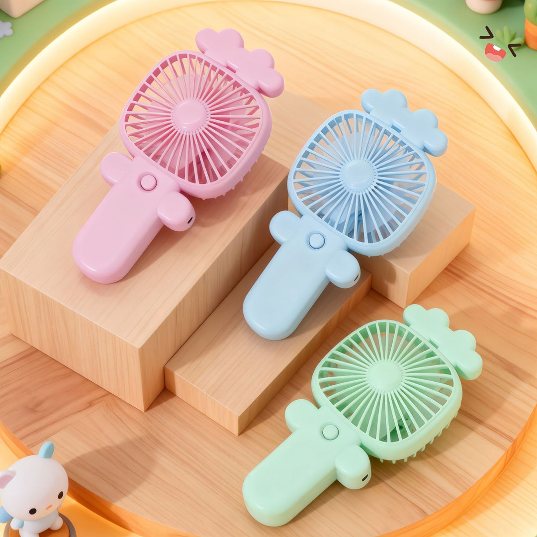 Ladies Portable Hand Fan with Ergonomic Design Kalsten