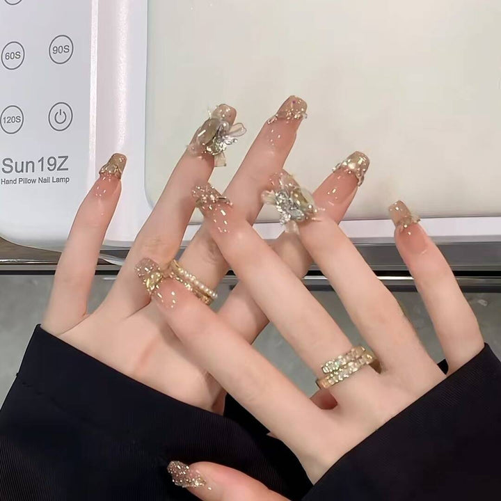 Premium Glamorous Press-On Nail Extensions Kalsten