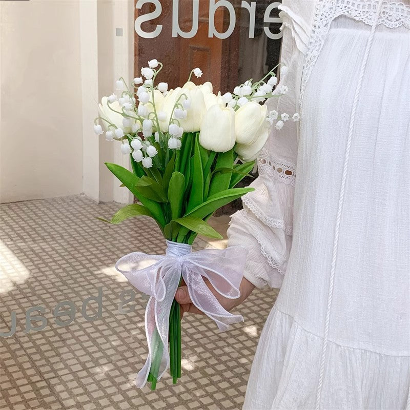 Decorative Flower Bouquet for Home Decor Display