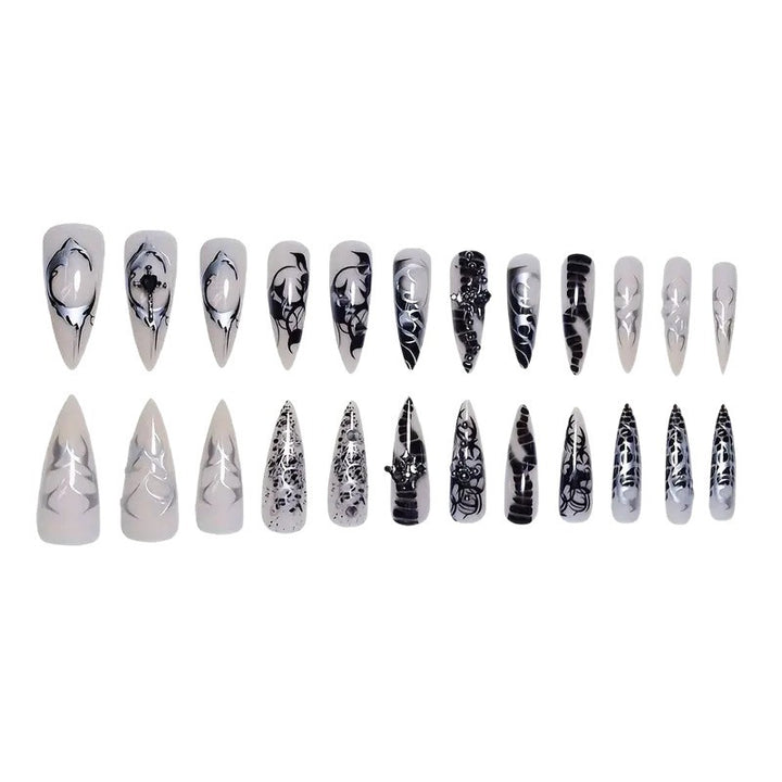 Artistic Stiletto Nail Enhancements Kalsten