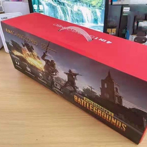 Gaming Headset, Keyboard, Mouse and Mouse Pad Set Kalsten