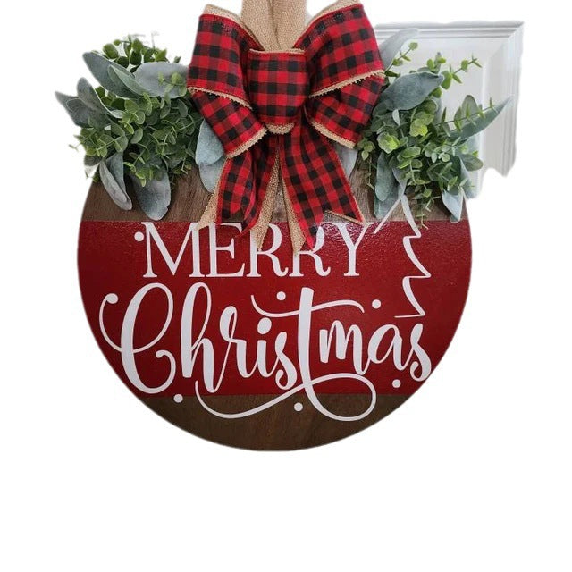 Festive Holiday Welcome Sign