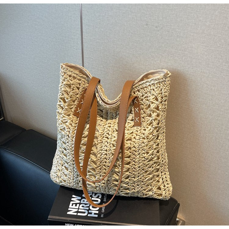 Structured Woven Shopping Bag Kalsten