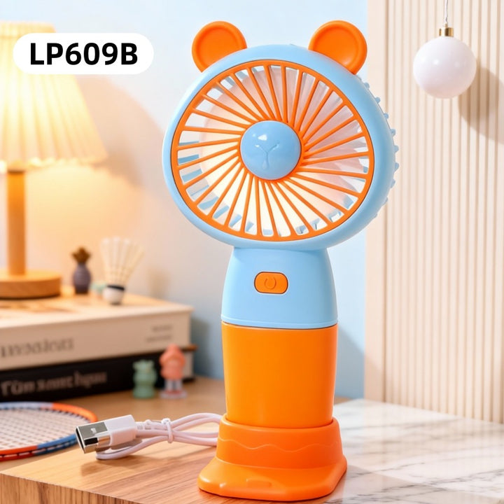 Ladies Portable Handheld Fan with Animal Design Kalsten