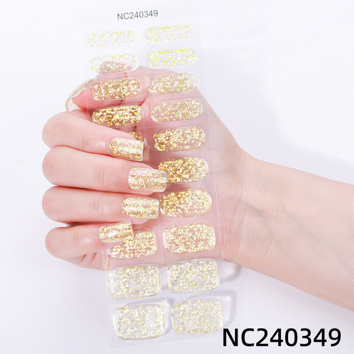 Glitter Gel Nail Wraps