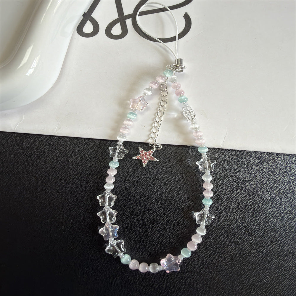 Artisanal Beaded Charm Necklace Kalsten