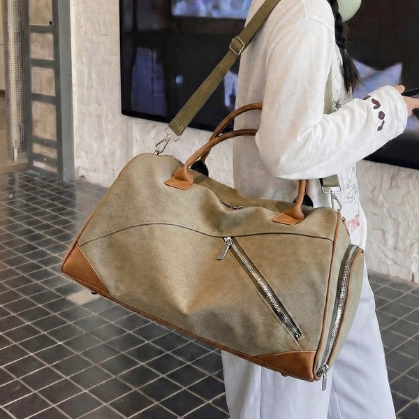 Premium Canvas Travel Duffel