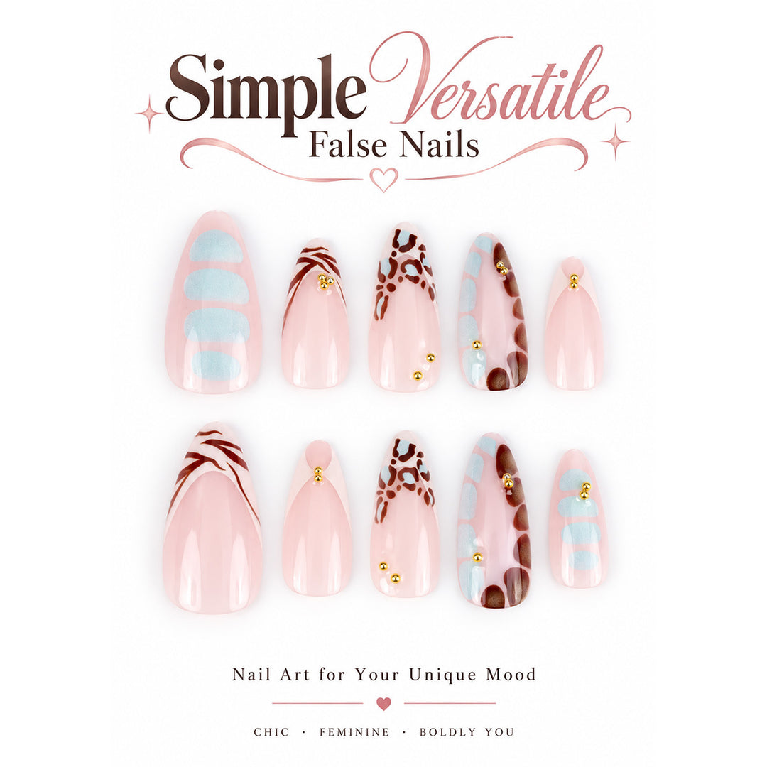 Glamorous Stiletto Press-On Nail Art Set