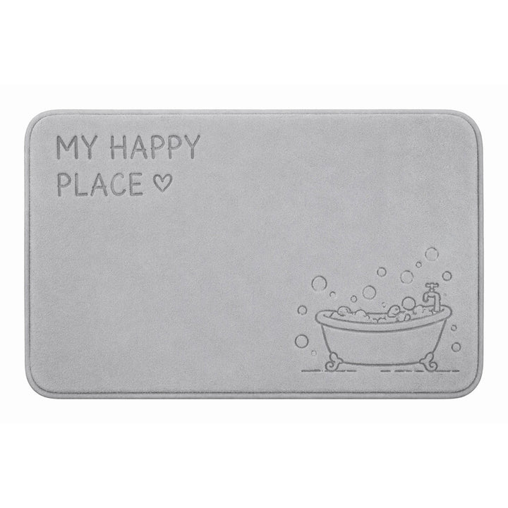 Cartoon-Themed Bathroom Mat