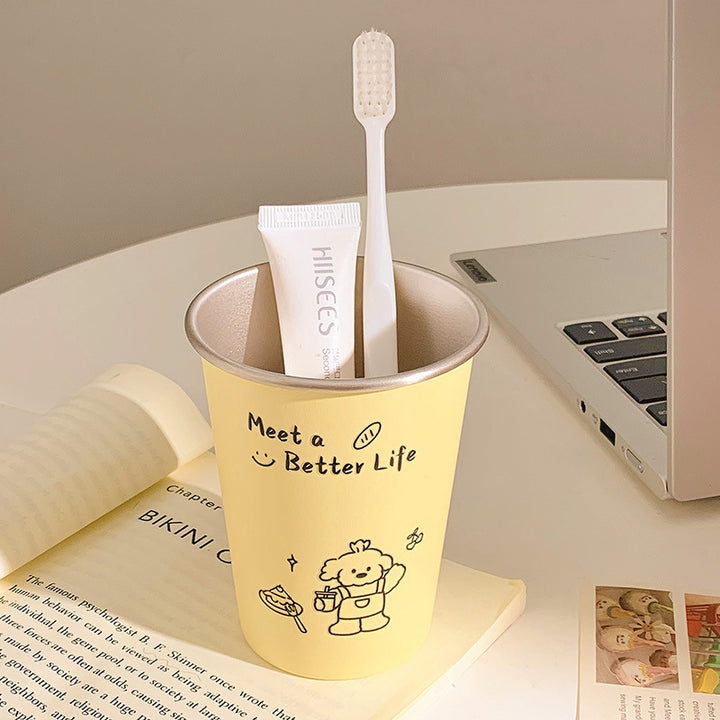 Ceramic mug with cheerful character design Kalsten
