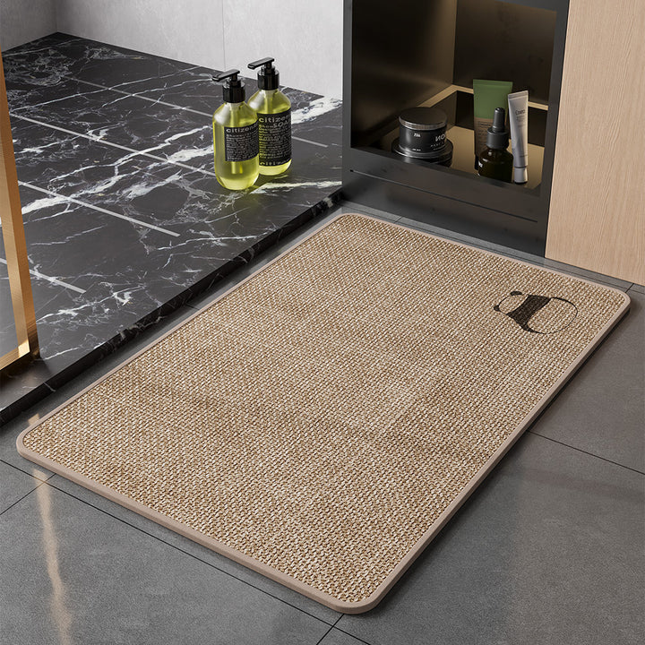 Cute Bear-Themed Bath Mat for Bathroom Floor