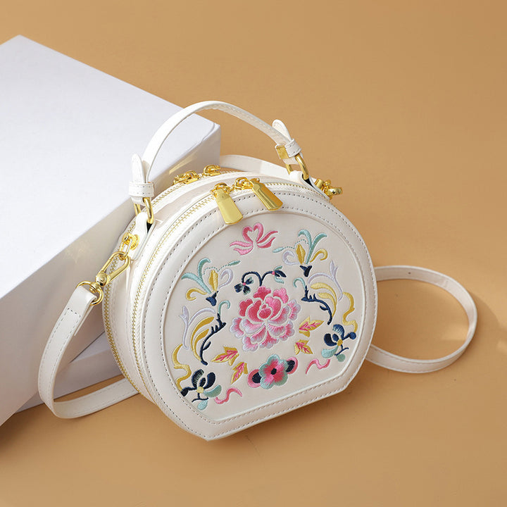 Vintage Floral Embroidered Handbag Kalsten