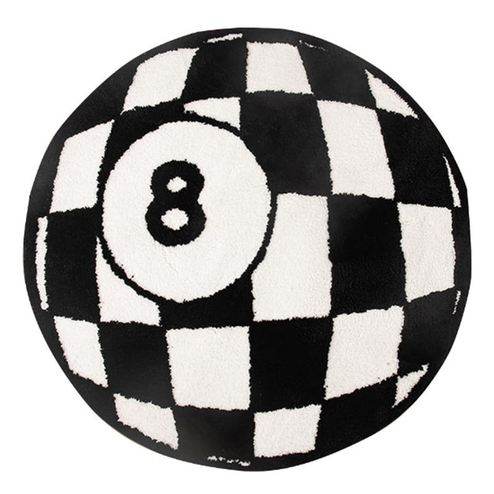 Baseball Round Area Mat