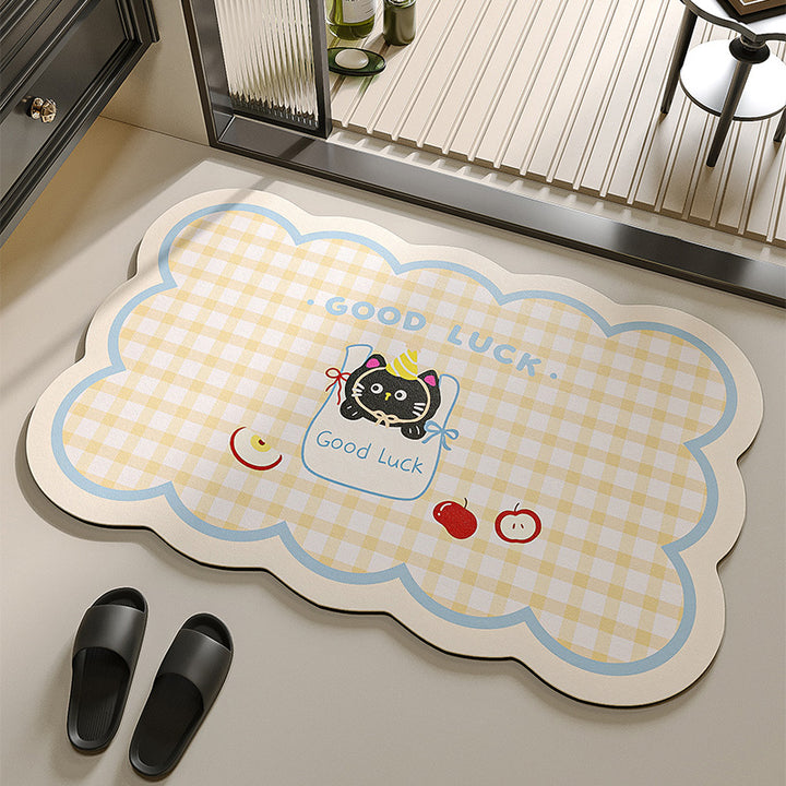 Playful Animal-Themed Floor Mat Kalsten