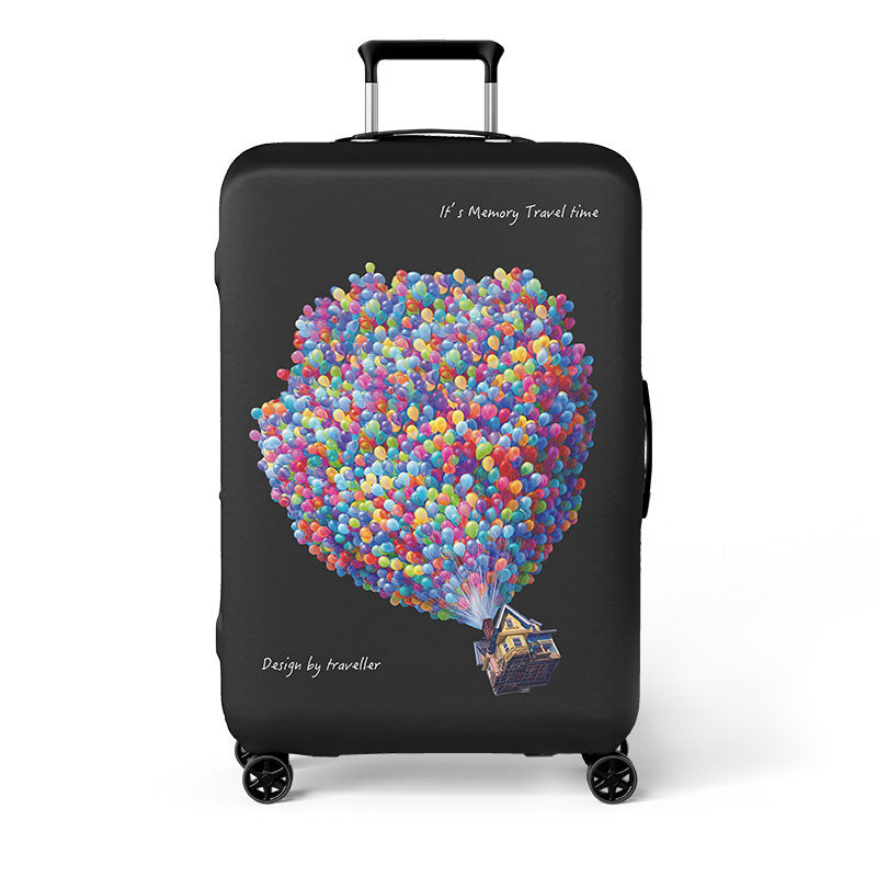 Heart-Patterned Hard Shell Luggage Kalsten