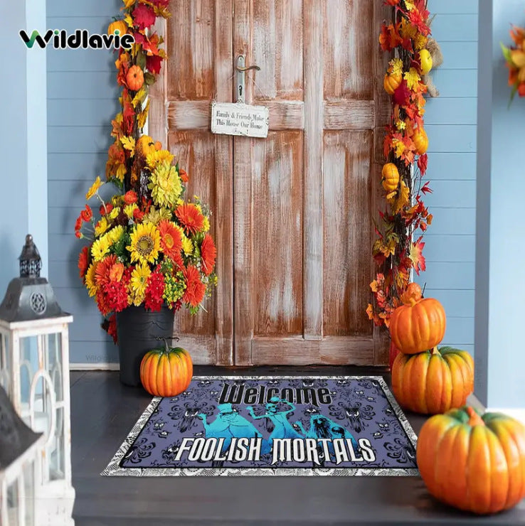 Whimsical Cartoon Entrance Mat Kalsten