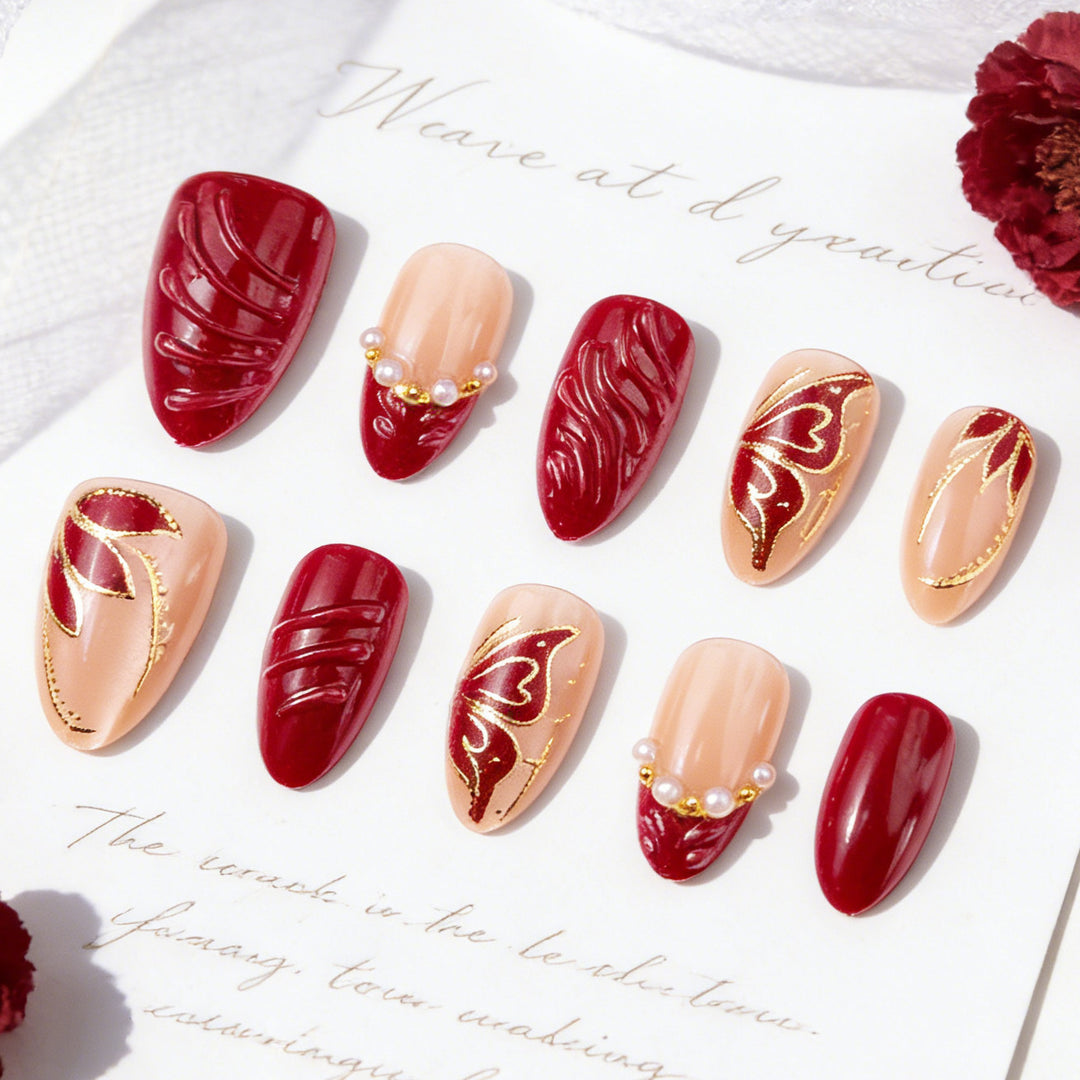 Artificial nails in elegant design Kalsten
