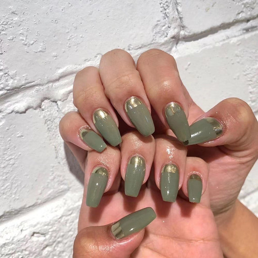 French Tip Press-On Nail Set