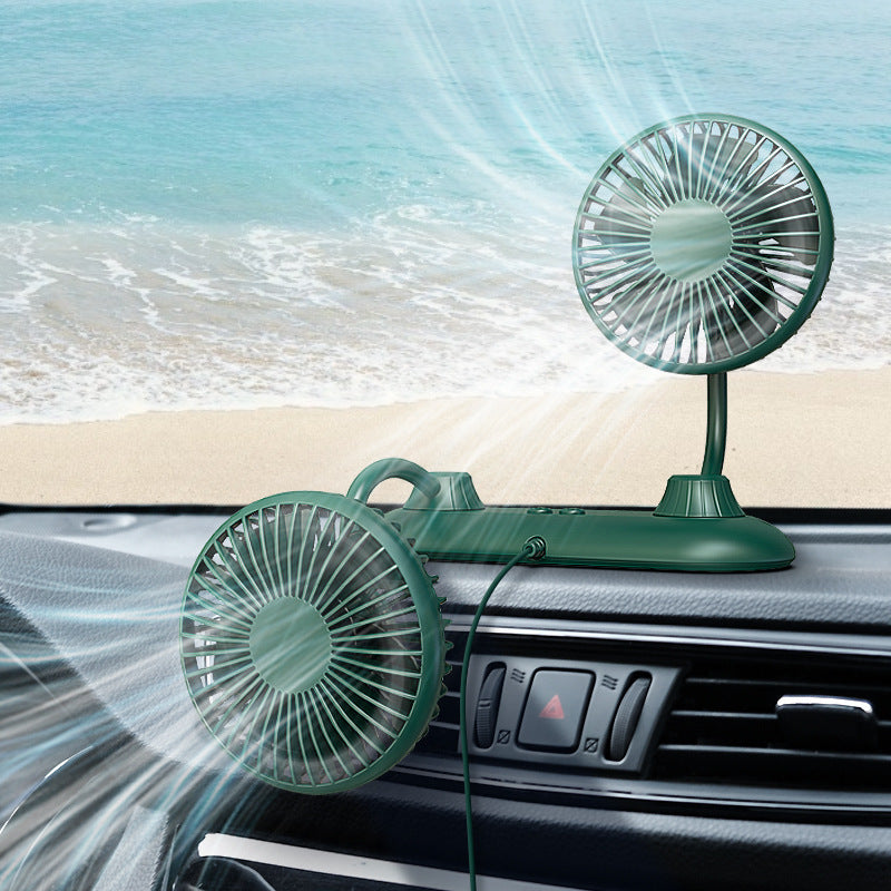 Dual Adjustable Desktop Fan Kalsten