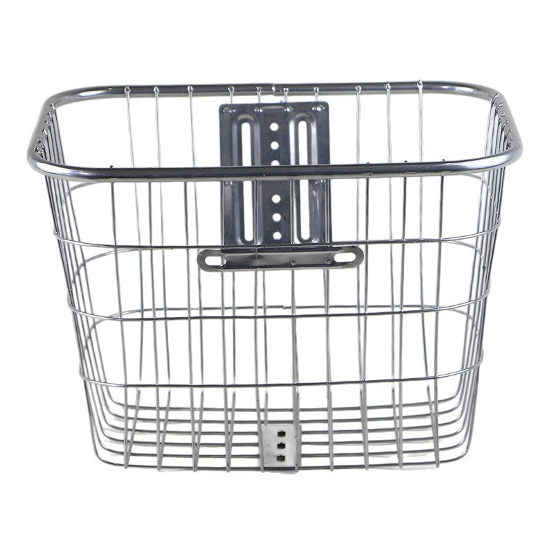 removable steel front bicycle cargo basket with universal mounting bracket Kalsten