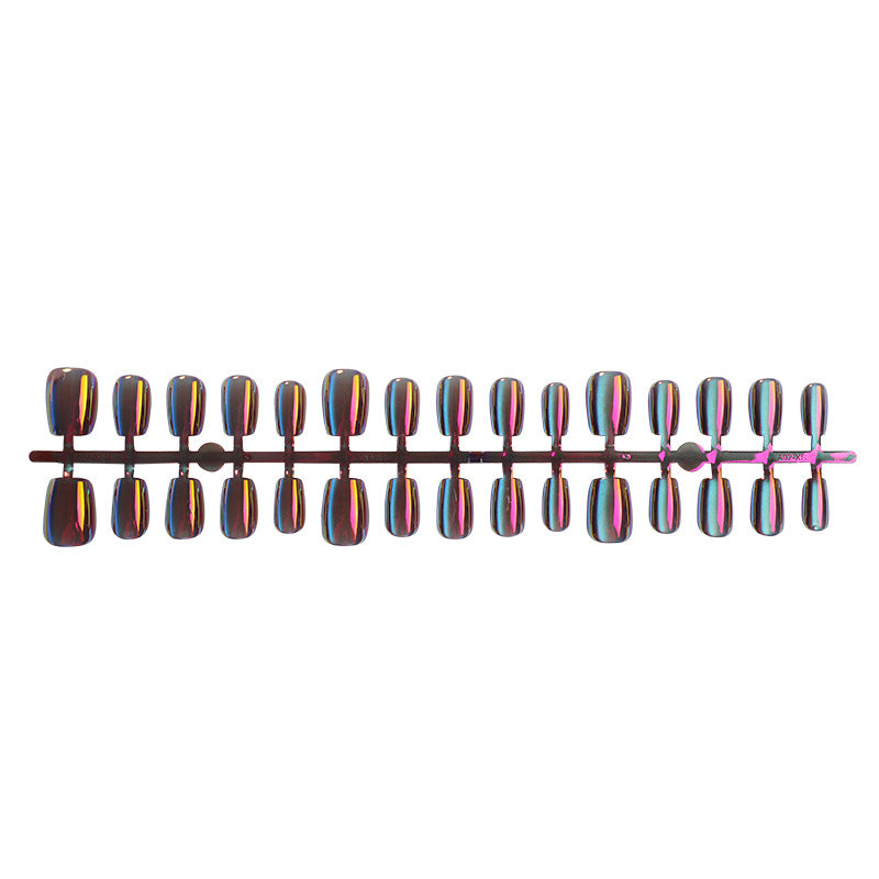 Iridescent Press-On Nail Set
