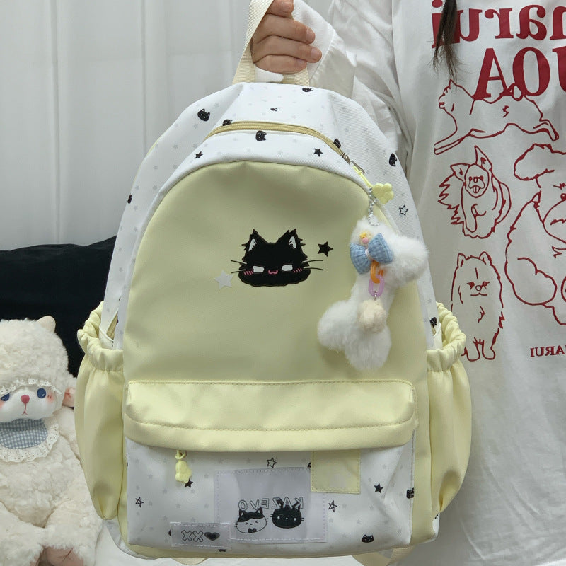 Cute Cat-Themed Backpack Kalsten