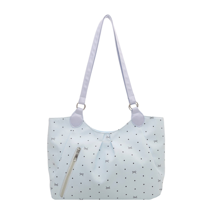 Stylish Polka Dot Shoulder Tote Bag