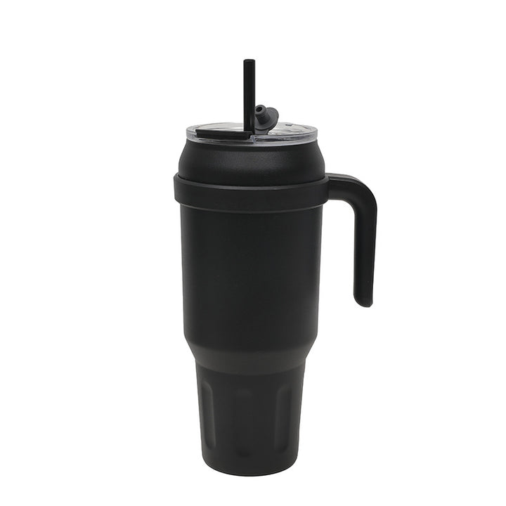Women's Insulated To-Go Cup with Ergonomic Handle and Flexible Straw Kalsten