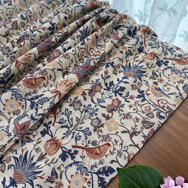 Decorative Floral Tapestry