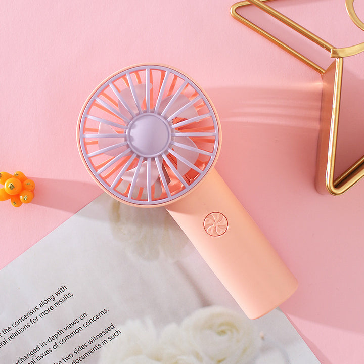 Ladies Portable Hand Fan with Ergonomic Grip and Powerful Battery Kalsten