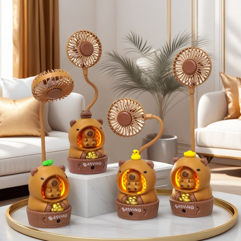 Portable USB desk fan with cute bear design Kalsten