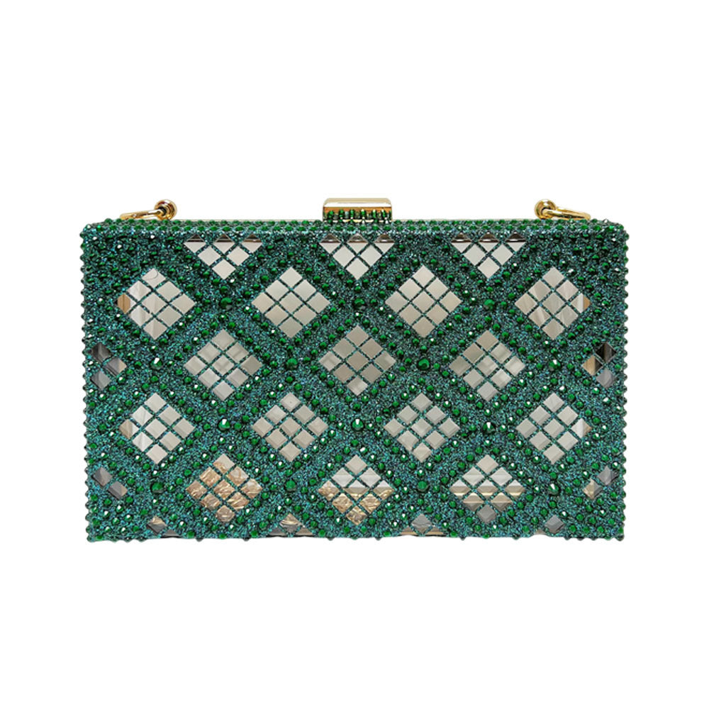 Elegant Chain-Handled Evening Clutch