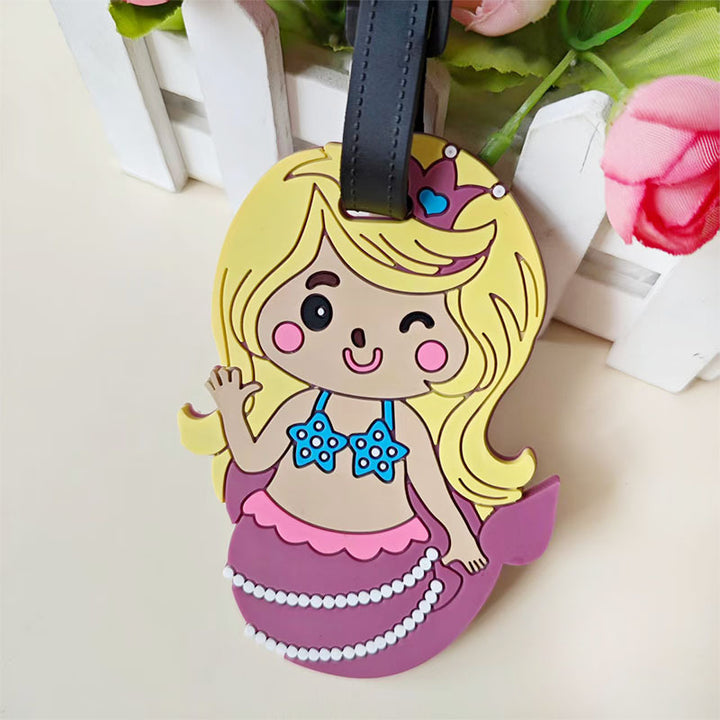 Unisex Mermaid Character Luggage Tag Kalsten