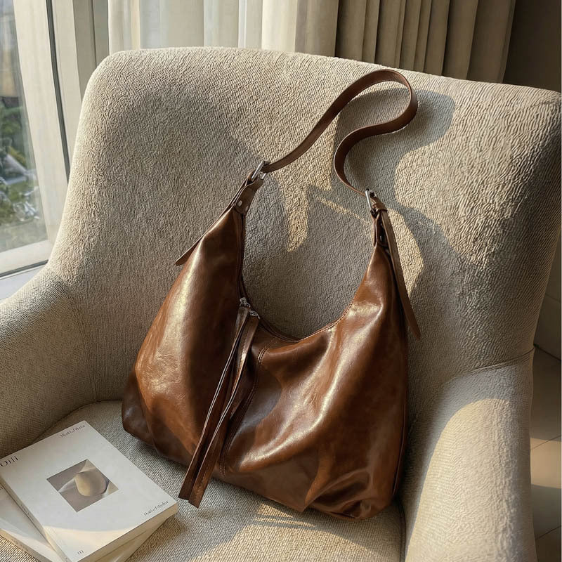 WoLuxurious Soft Leather Shoulder Bag Kalsten