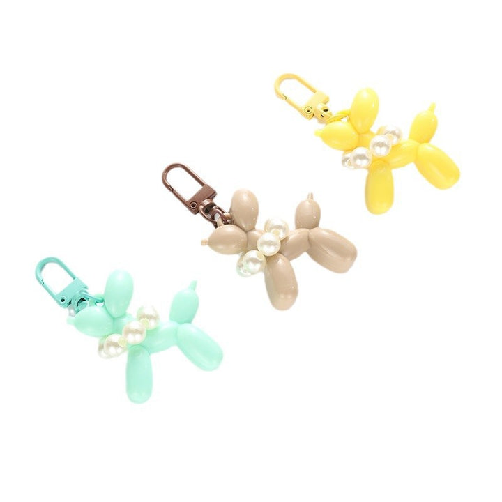 Playful keychain with balloon dog and beads Kalsten