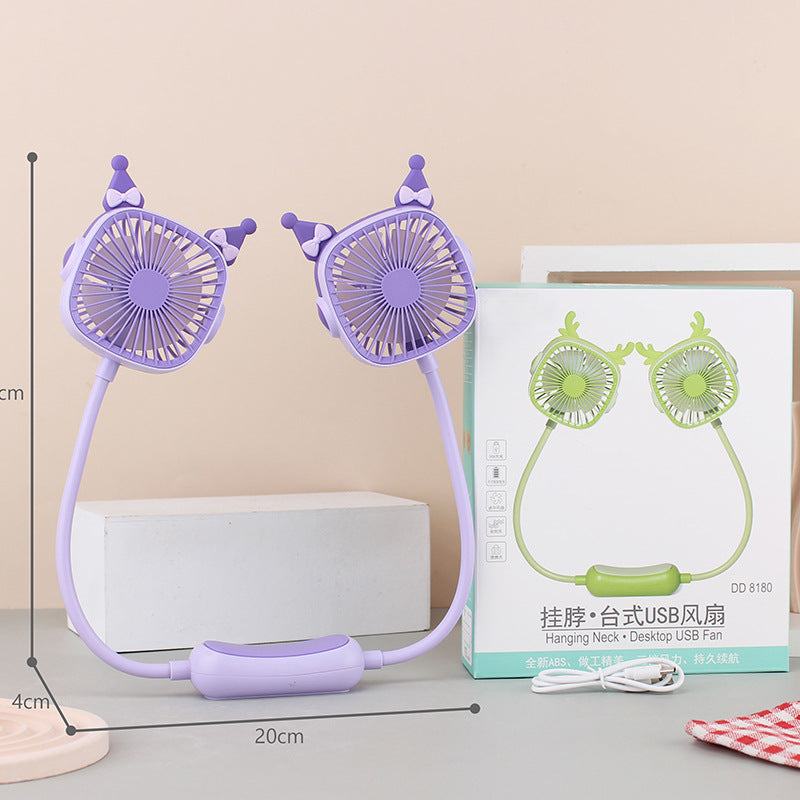 Women Portable Dual-Fan with Custom Design Kalsten