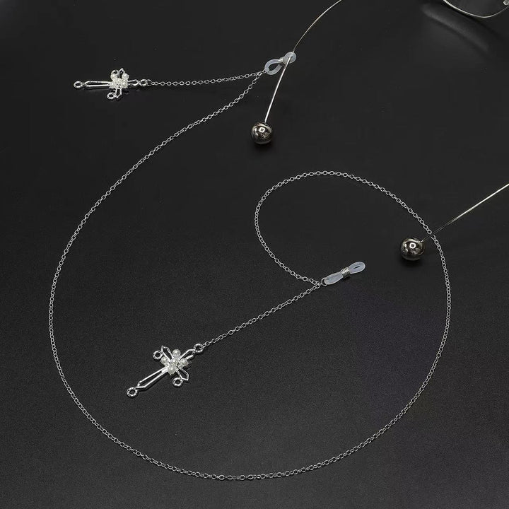 Cross Pendant Chain Earrings Kalsten